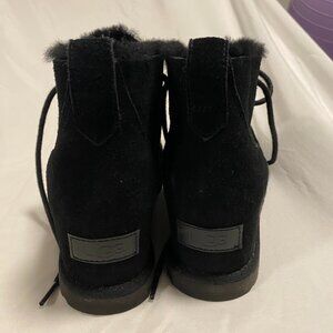 Ugg Lace Up Wedge Ankle Boots Size 7